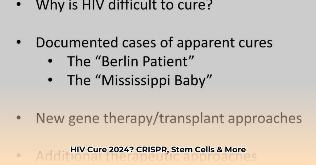 HIV Cure Research 2024: Promising Updates on CRISPR, Stem Cells & New ...