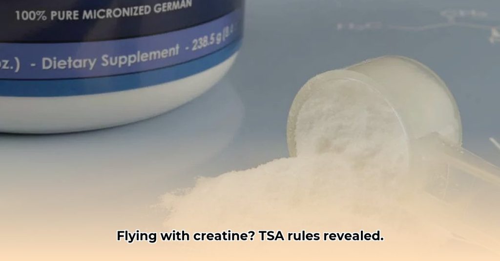 Can You Bring Creatine on a Plane? (TSA Rules & Travel Tips) - Chaztin