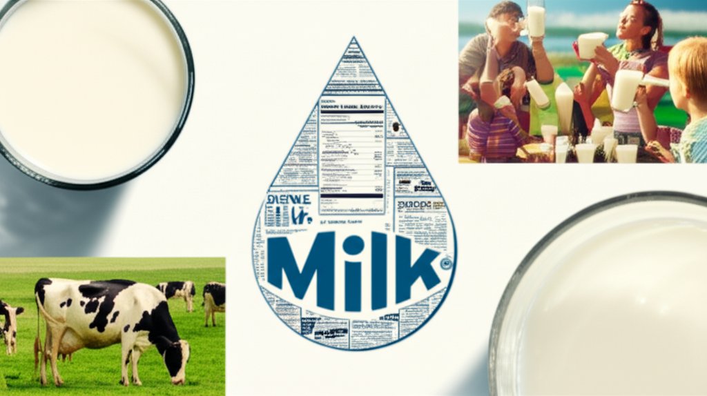 Milk nutrition label: facts, benefits, and considerations explored.