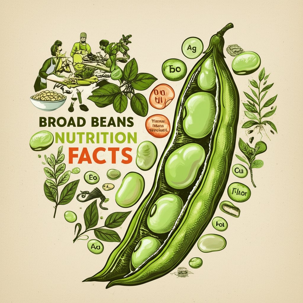 Broad beans nutrition: Learn the health benefits, vitamins, and minerals.