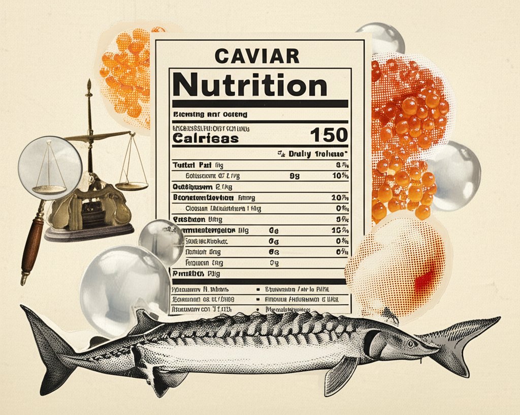 Caviar nutrition facts breakdown: Vitamins, minerals, protein, and omega-3s in one tablespoon.
