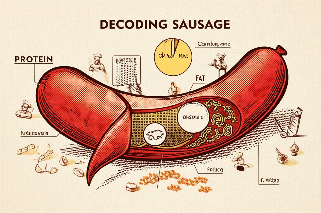 Sausage nutrition guide: Learn calories, fat, protein, and health impacts.