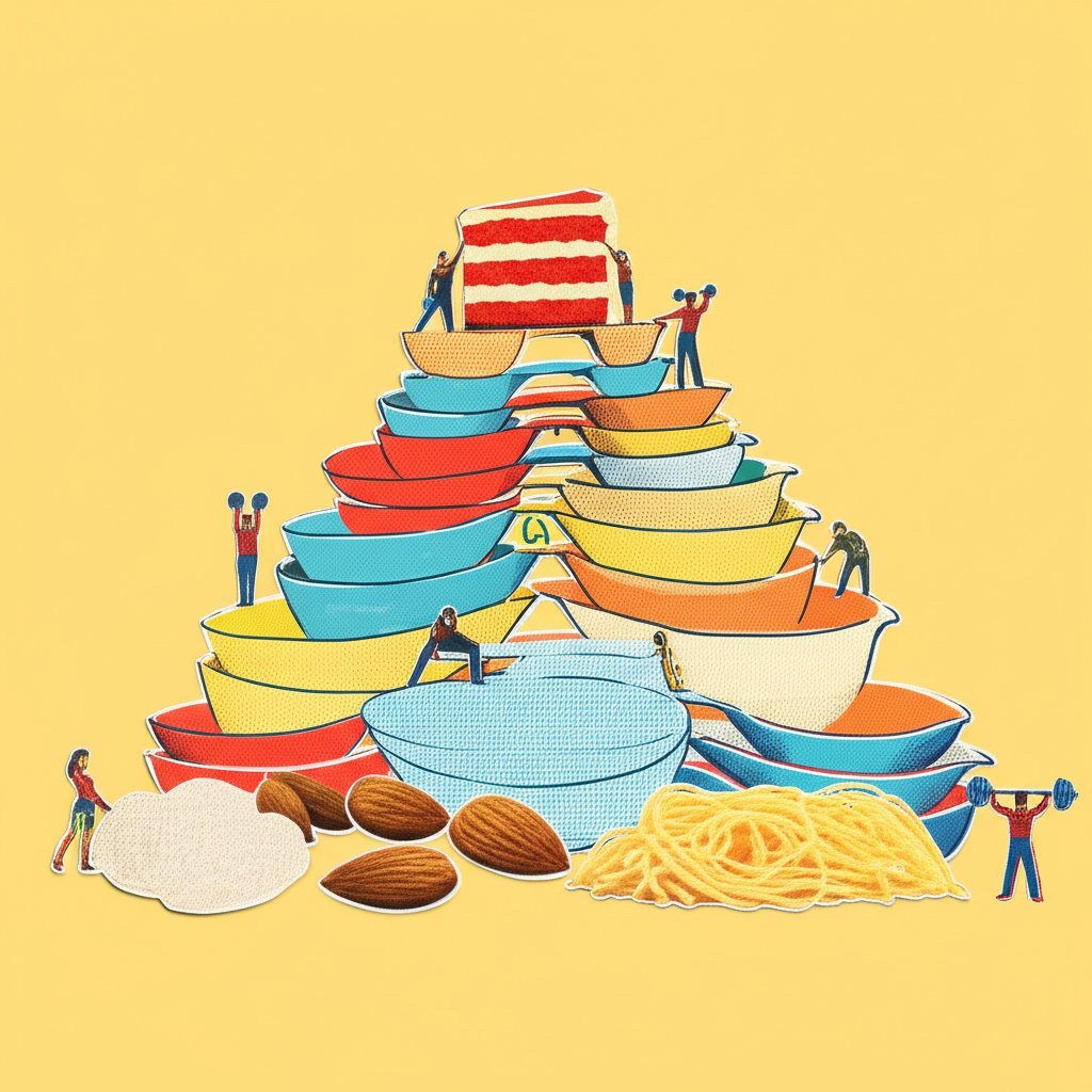 Sneaky variable: Portion control. Manage food sizes, improve health and fitness.