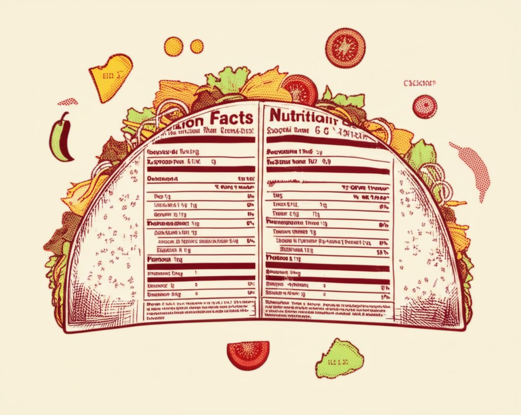 Taco meat nutrition facts: Ground beef, seasonings, calories, protein, fat breakdown.