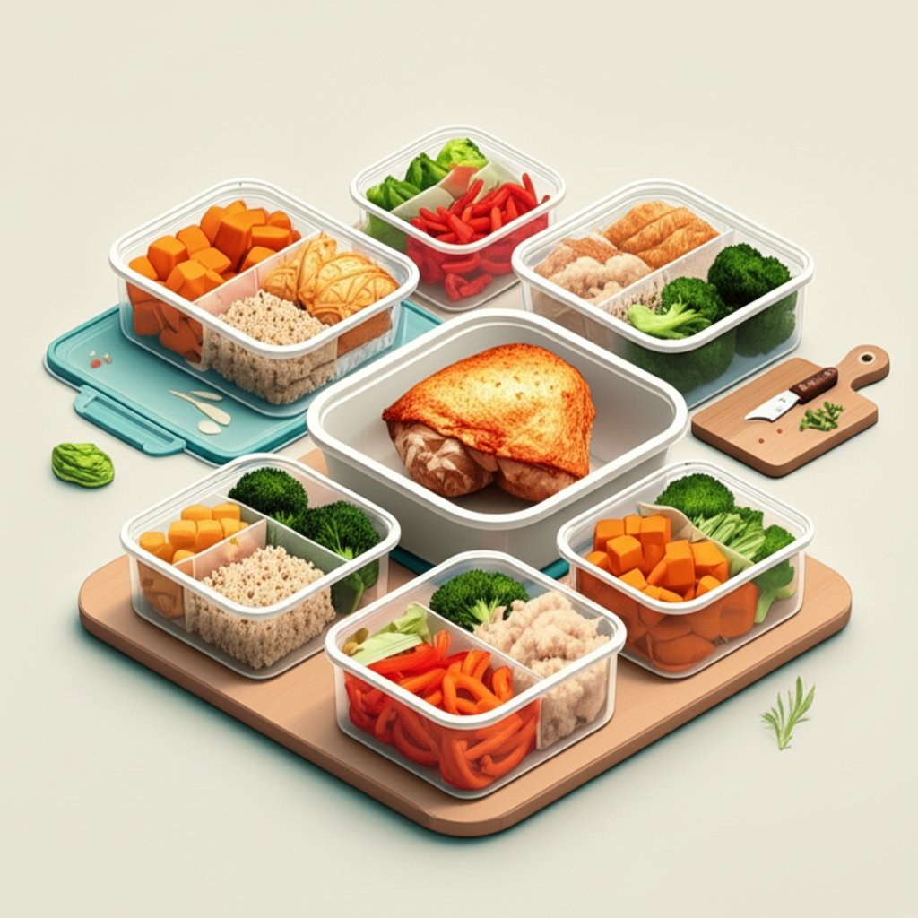 Chicken thigh meal prep recipes: healthy, easy dishes with vegetables.