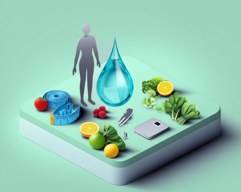 Weight loss drops bottle for healthy metabolism and effective fat burning.