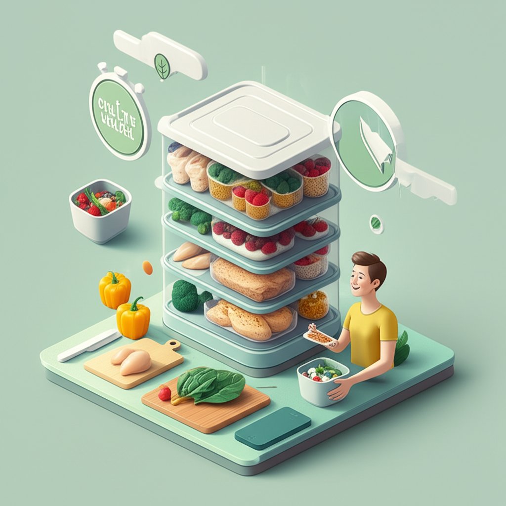 Game-changing meal prep containers: durable, leak-proof, stackable for efficient, easy meals.