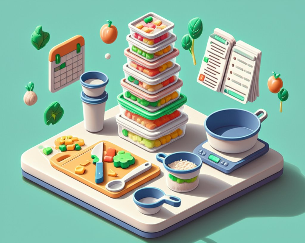 Meal prep game plan: essential kitchen tools and smart strategy for success.