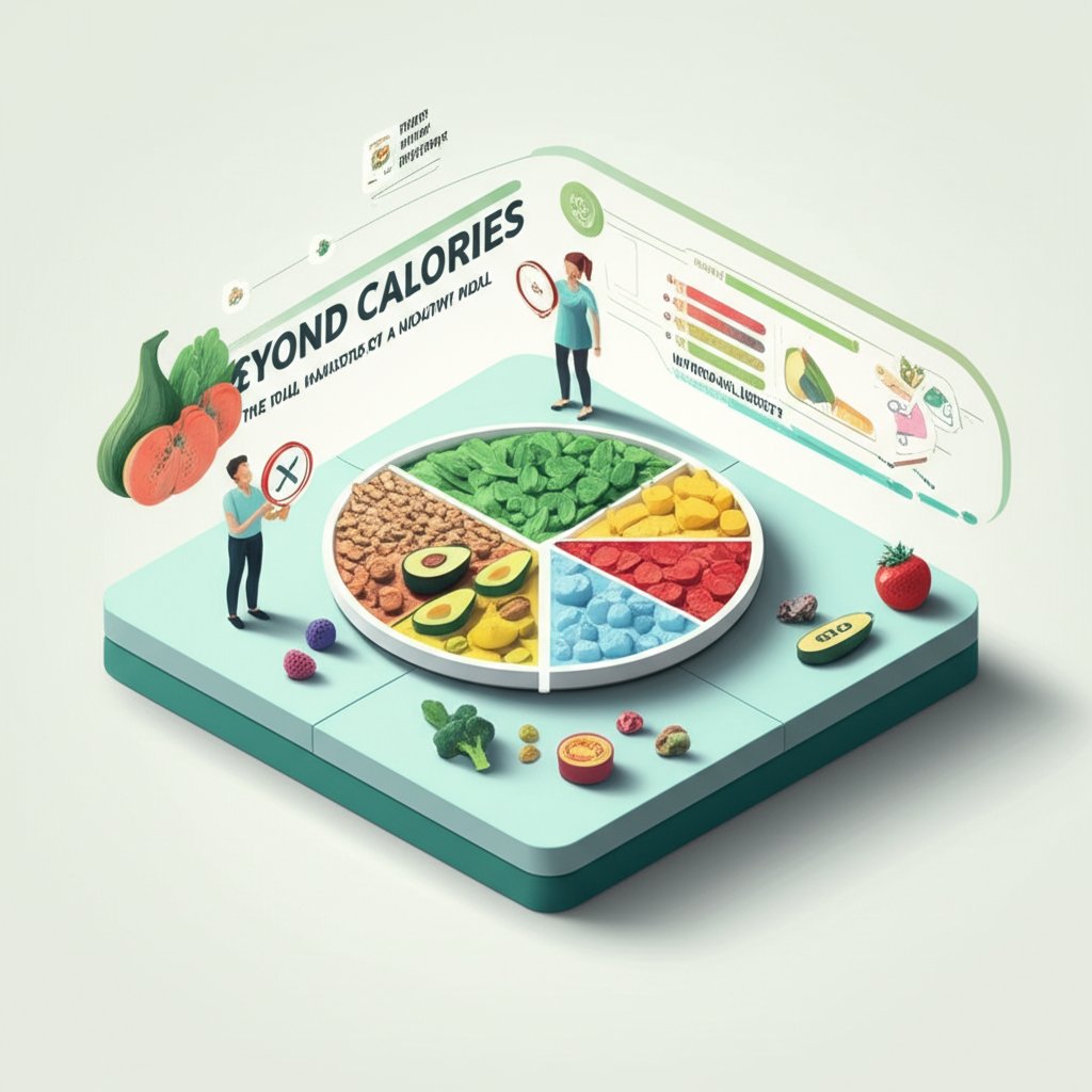 Beyond calories: A balanced, nutrient-dense meal for true health.