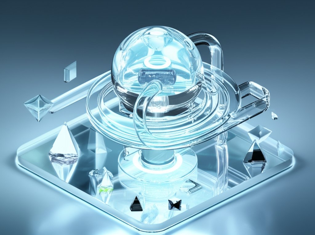 Pure, all-glass system for precise scientific applications.