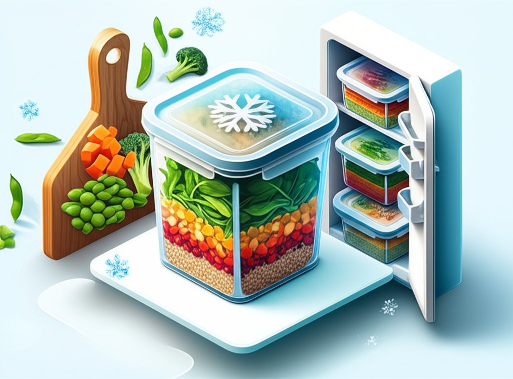 Key elements for perfect freezer-friendly vegan meals.
