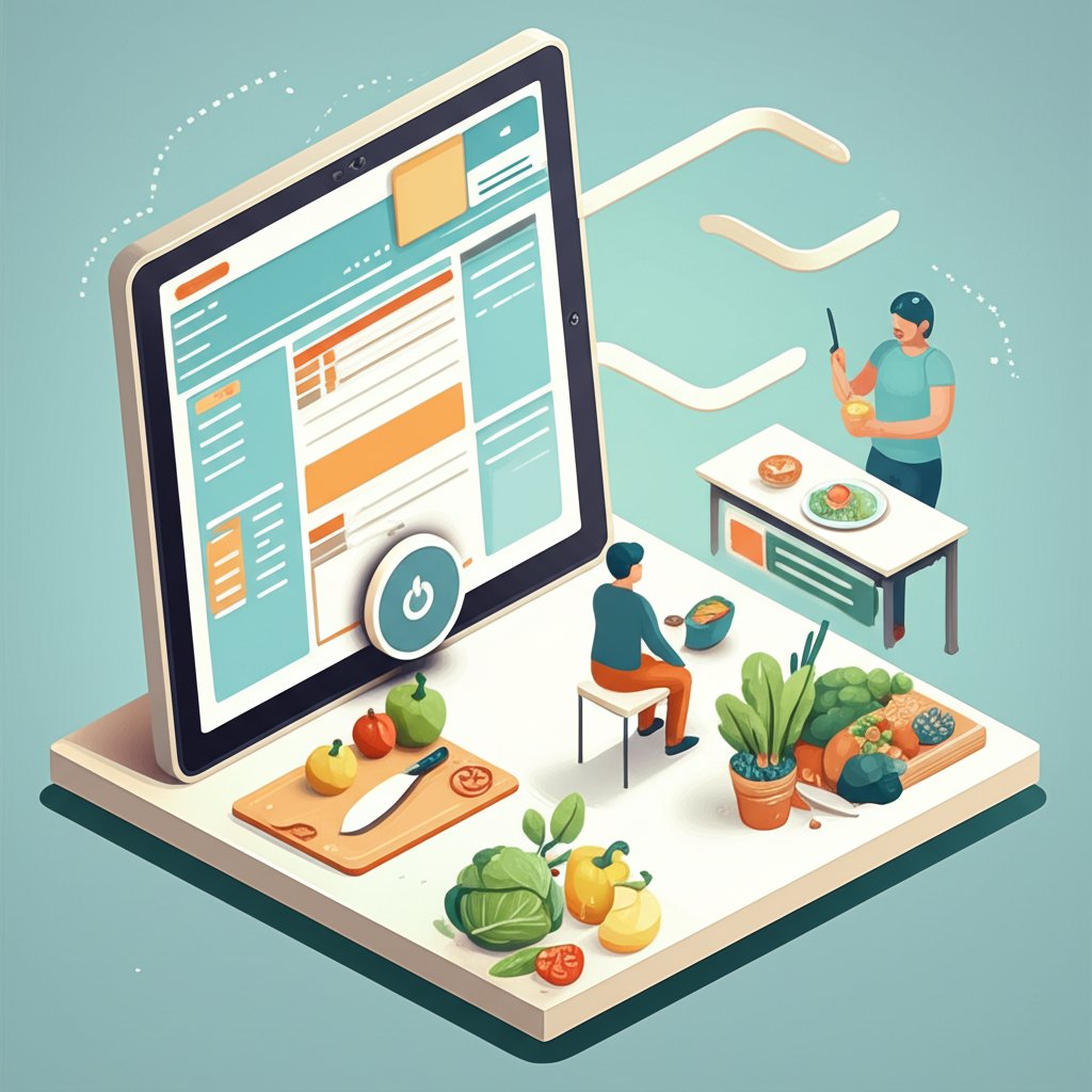 Meal planner power tool: efficient food prep, more than a list.