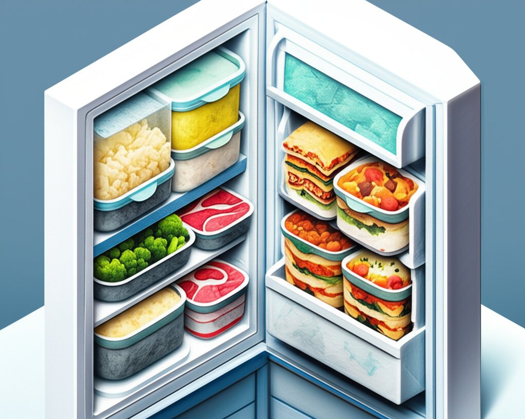 Infographic comparing Component vs. Complete Meal freezer meal planning methods.