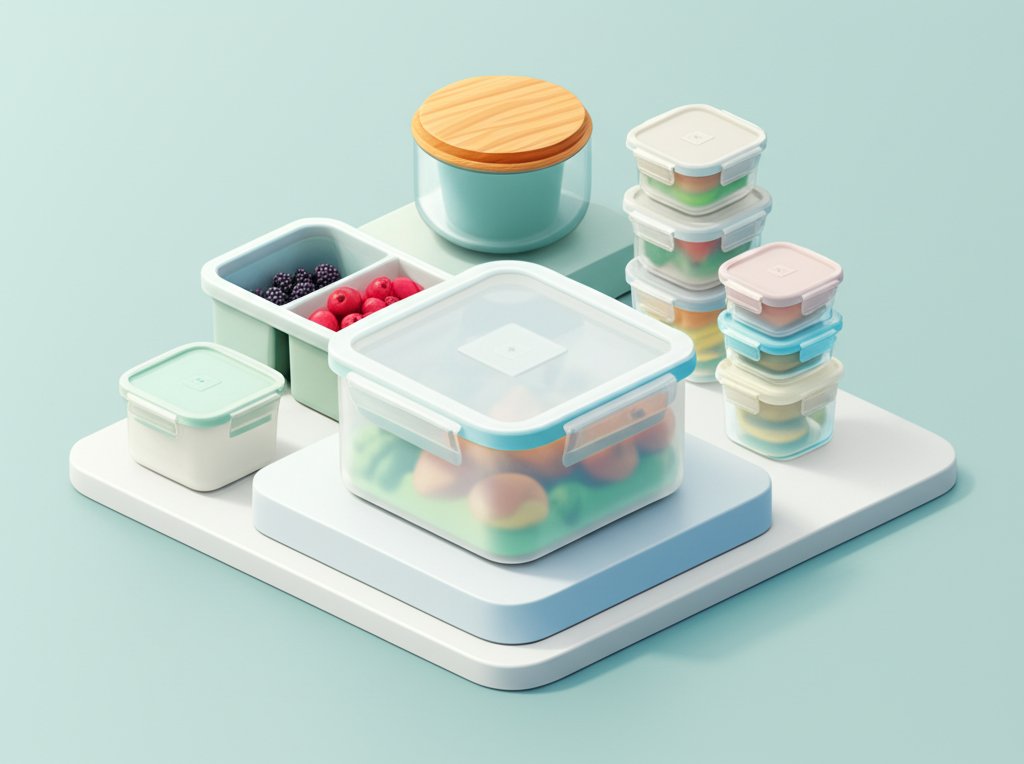 Choosing meal prep containers for efficient food storage and planning.