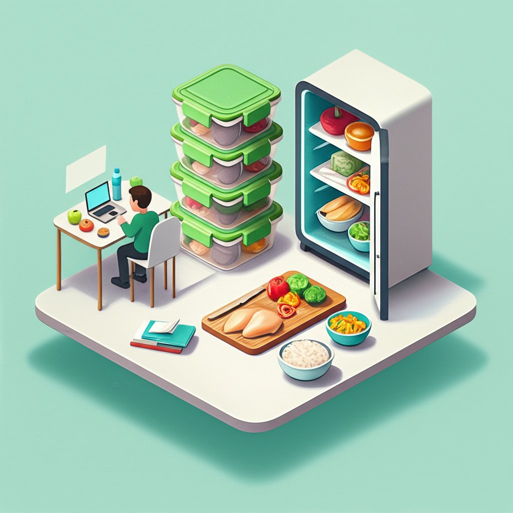 Healthy, budget-friendly meal prep ideas for college students.