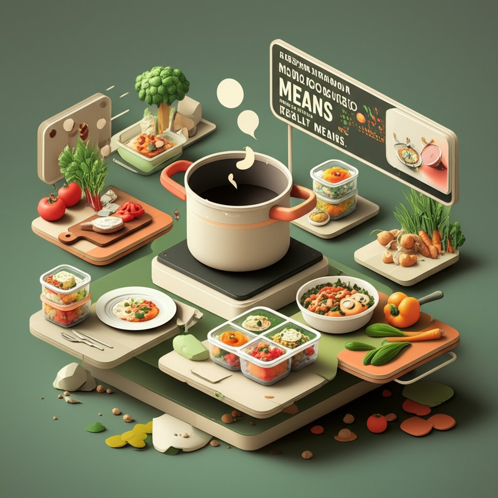 Decoding home cooked meals: homemade, fresh, healthy, and convenient food options.