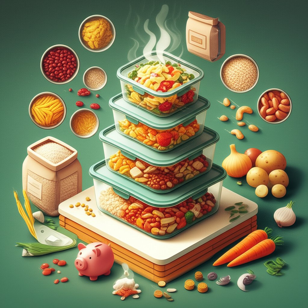 Ultra-cheap, tasty meal prep ideas for budget-friendly meals.