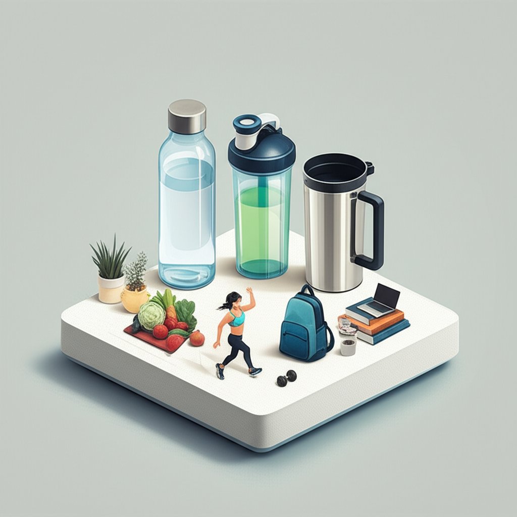 Glass, plastic, stainless steel comparison for daily routine choices.