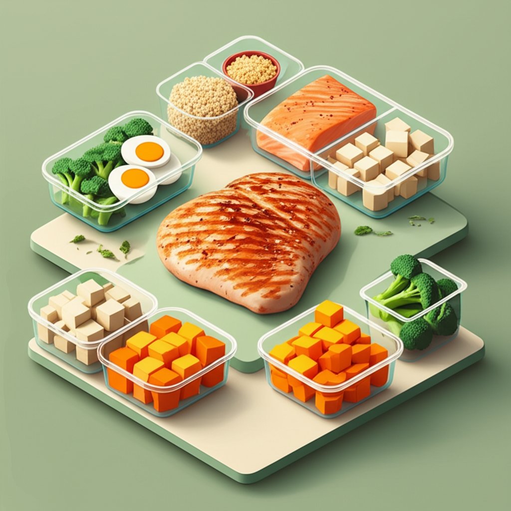 High protein ready meals: healthy, convenient, and perfect for muscle building.