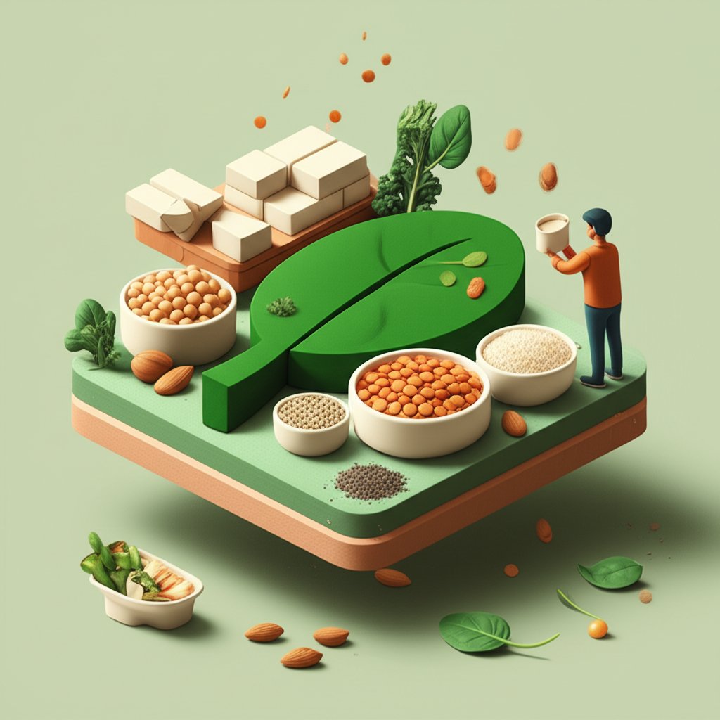 High-protein vegan meal plan featuring delicious, nutrient-rich plant-based meals.