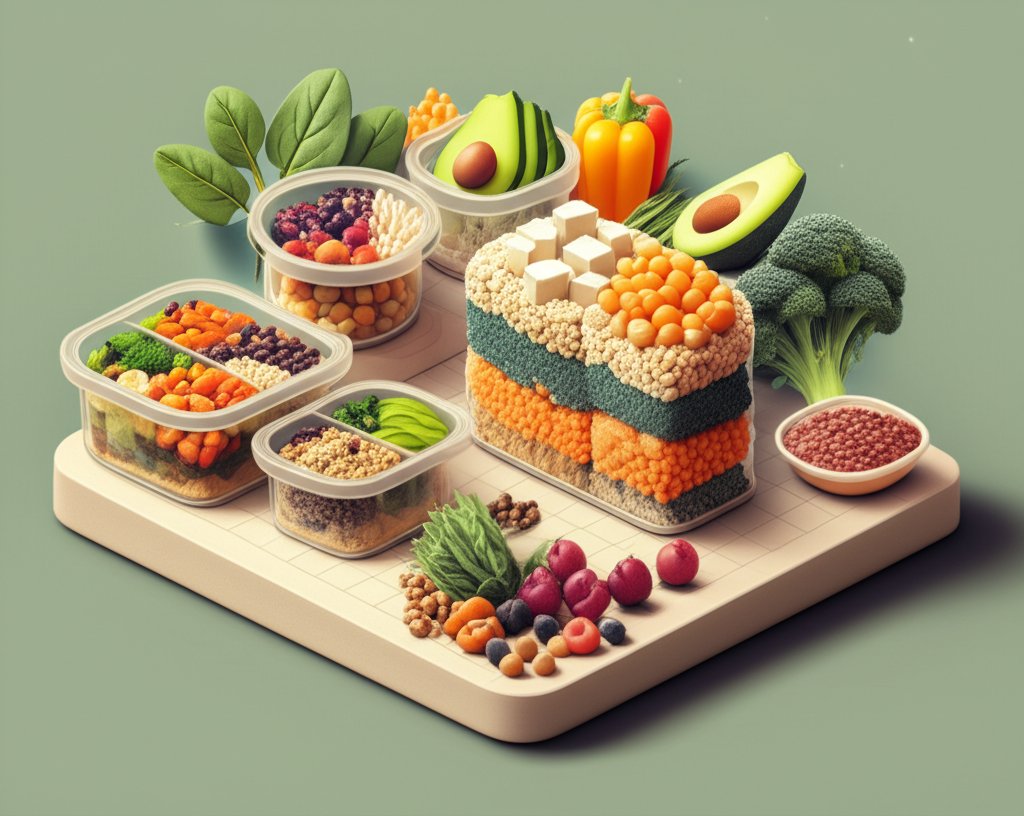 High protein vegan meal plan: healthy, delicious plant-based recipes.