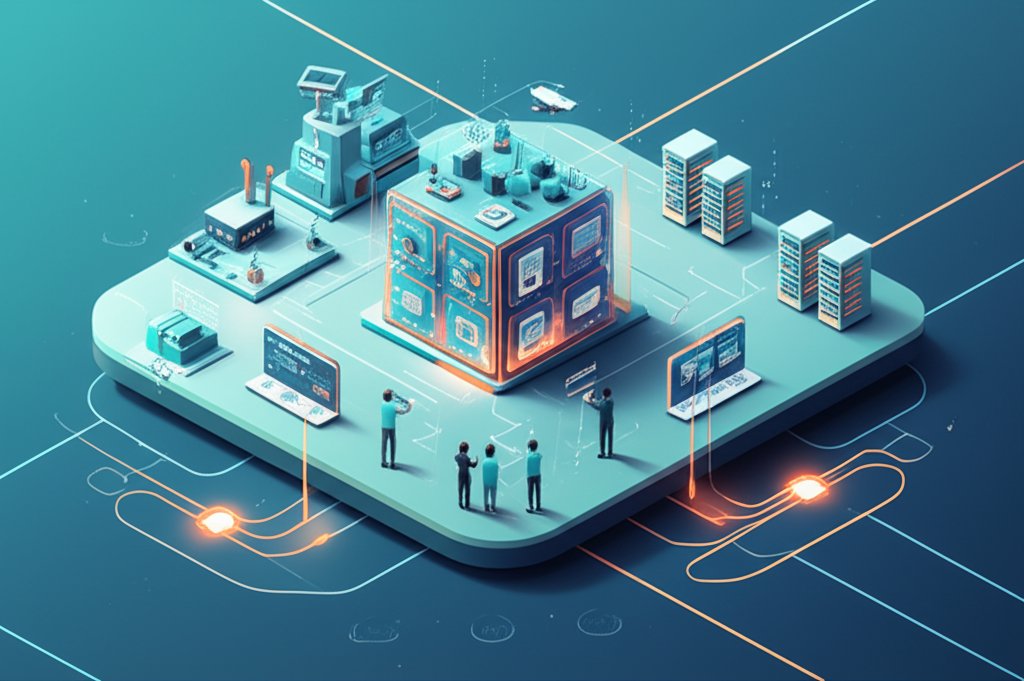 Integrated storage system for seamless organization and efficient asset management.