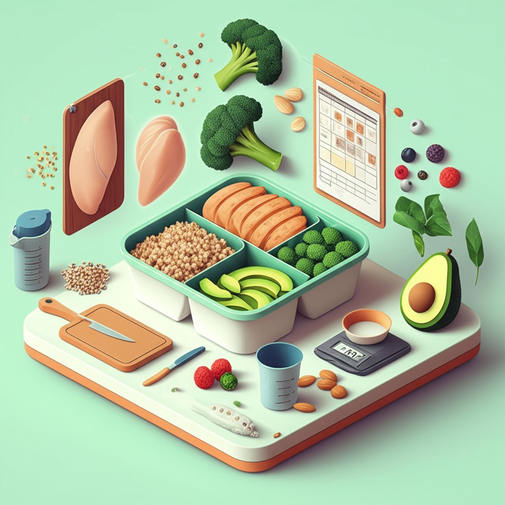 Easy macro friendly meal prep recipes for healthy eating.