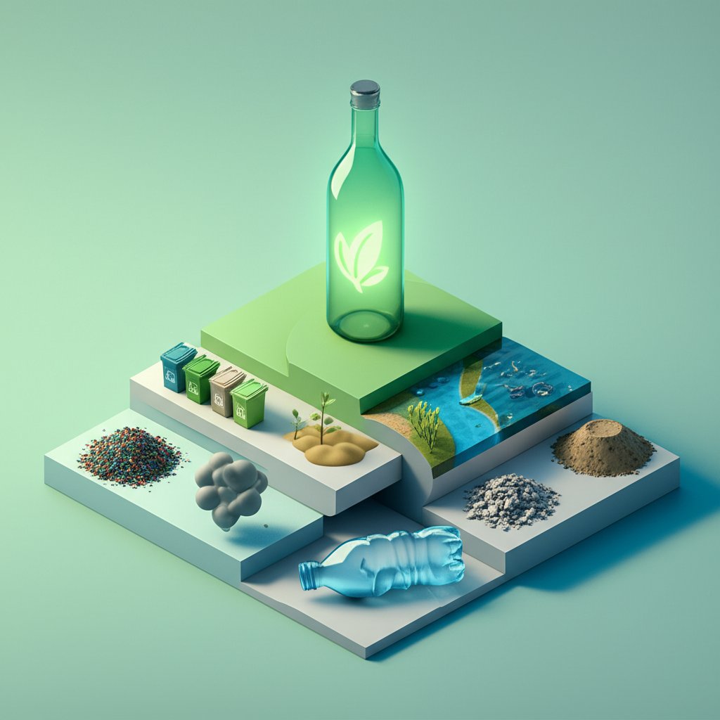 Material Matters: Glass vs. Plastic debate, solved for sustainable choices.