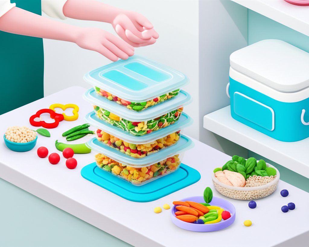 Easy meal prep cold meals: healthy lunches in containers for the week.