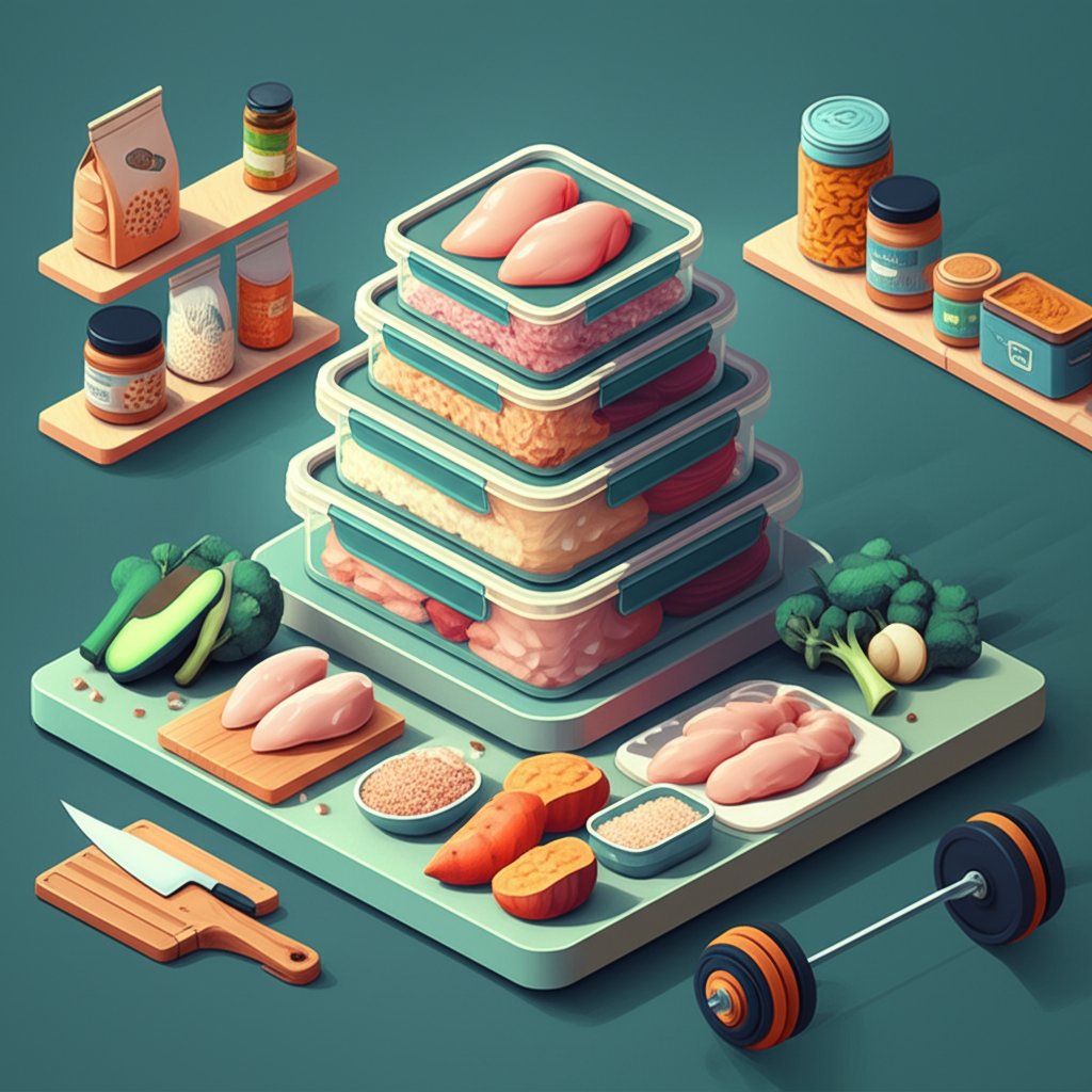 High-calorie meal prep ideas for healthy weight gain.