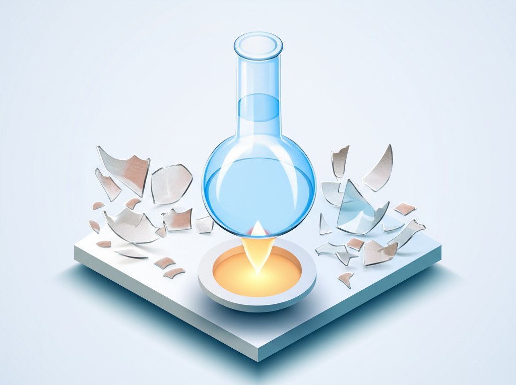 The borosilicate advantage: durable, heat-resistant, high-quality glass vs. standard.