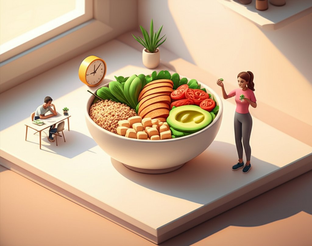 Healthy protein bowls: delicious, nutritious solution for satisfying afternoon cravings.