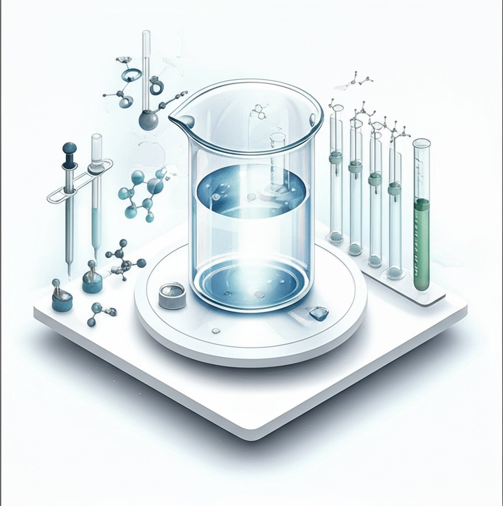 All-glass labware for an inert, contamination-free environment.