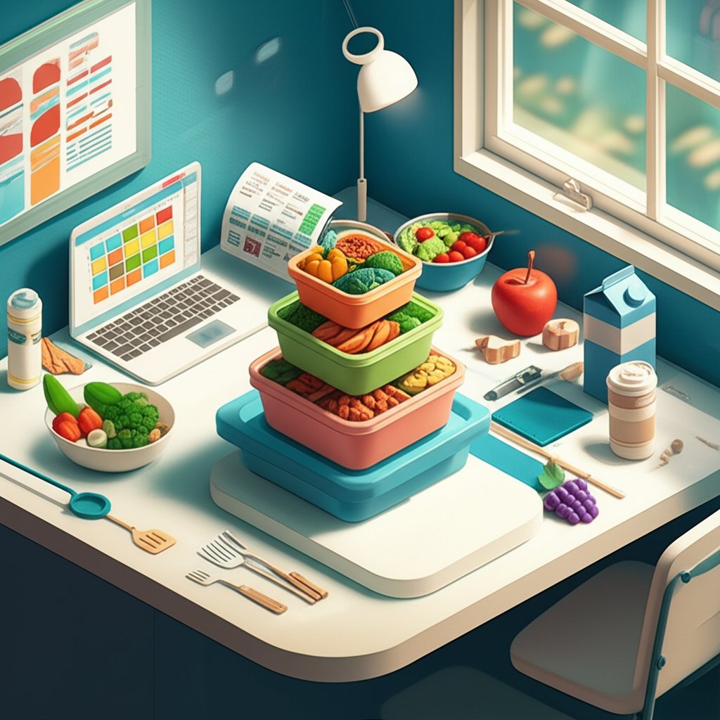 Smart college meal prep essentials: healthy food building blocks for students.