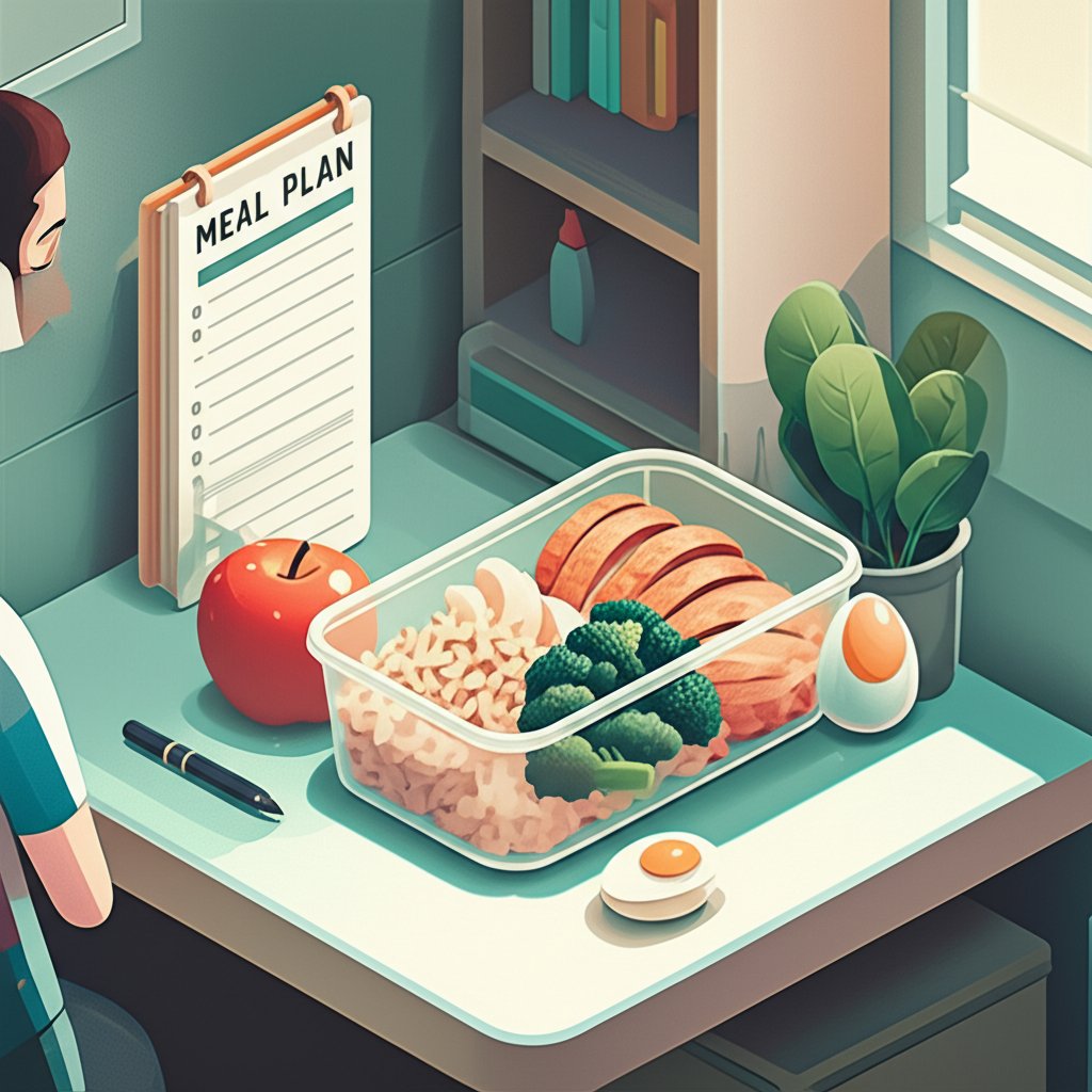 Start Here college meal prep guide: easy, healthy meals for students.