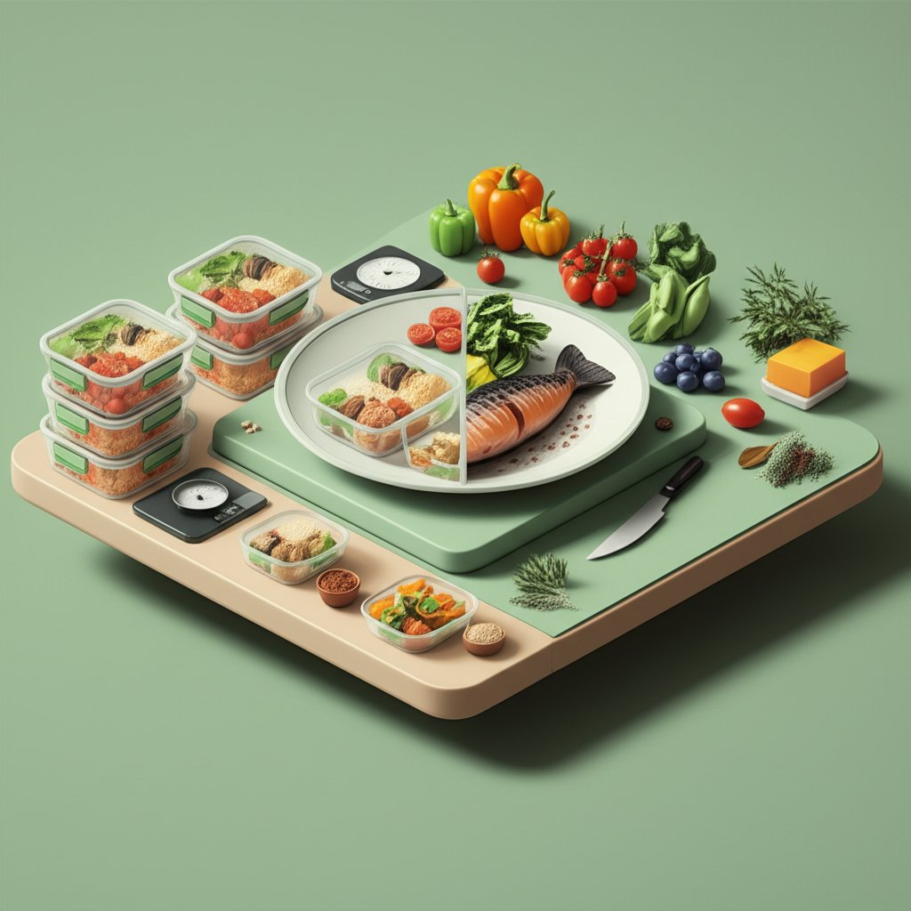 Visualizing the two core philosophies of successful meal prep strategies.