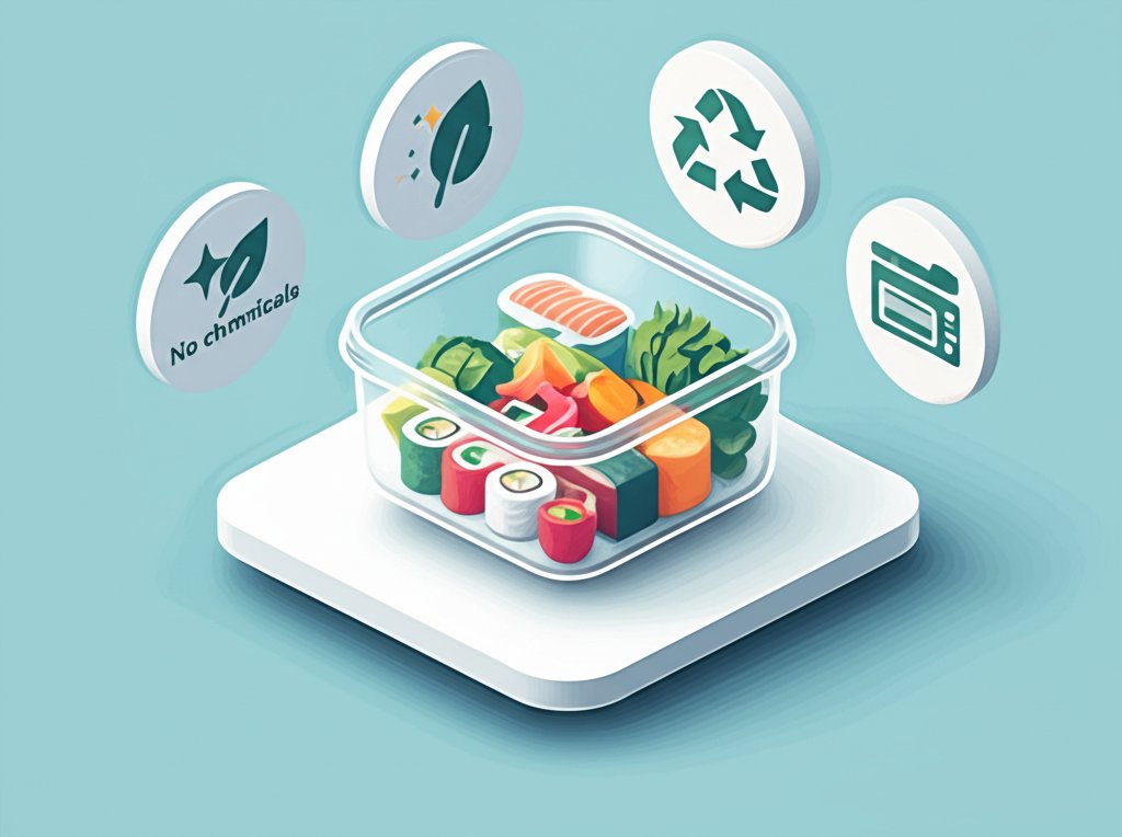 Unbeatable glass bento benefits: healthy, fresh, and sustainable meal prep.