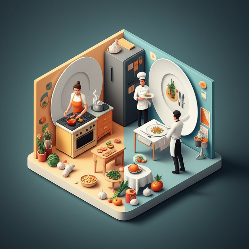 True Home Kitchens vs. Home-Style Restaurants: Know your dining options.