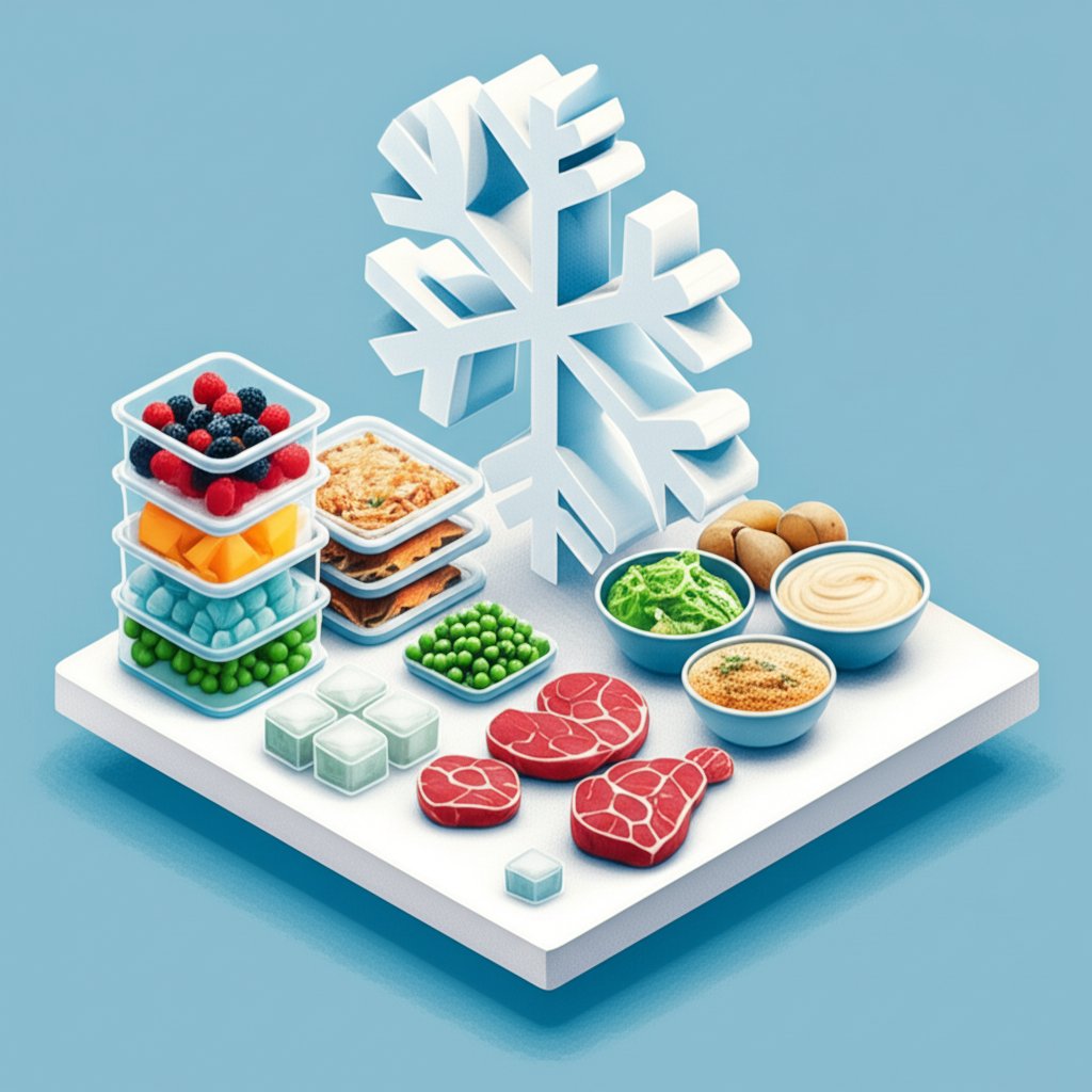 Tips for freezing food: what freezes flawlessly and what to avoid.