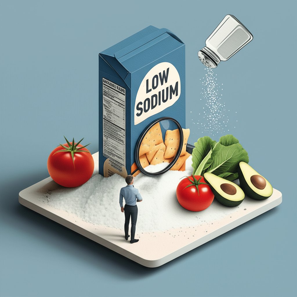 Low sodium label isn't enough. Discover hidden sodium for truly healthy eating.