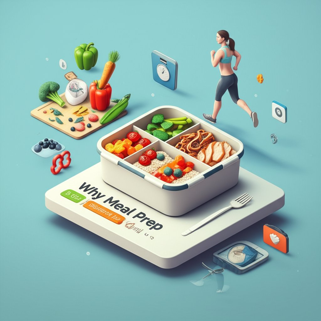 Strategic meal prep: healthy, portioned meals for successful weight loss.