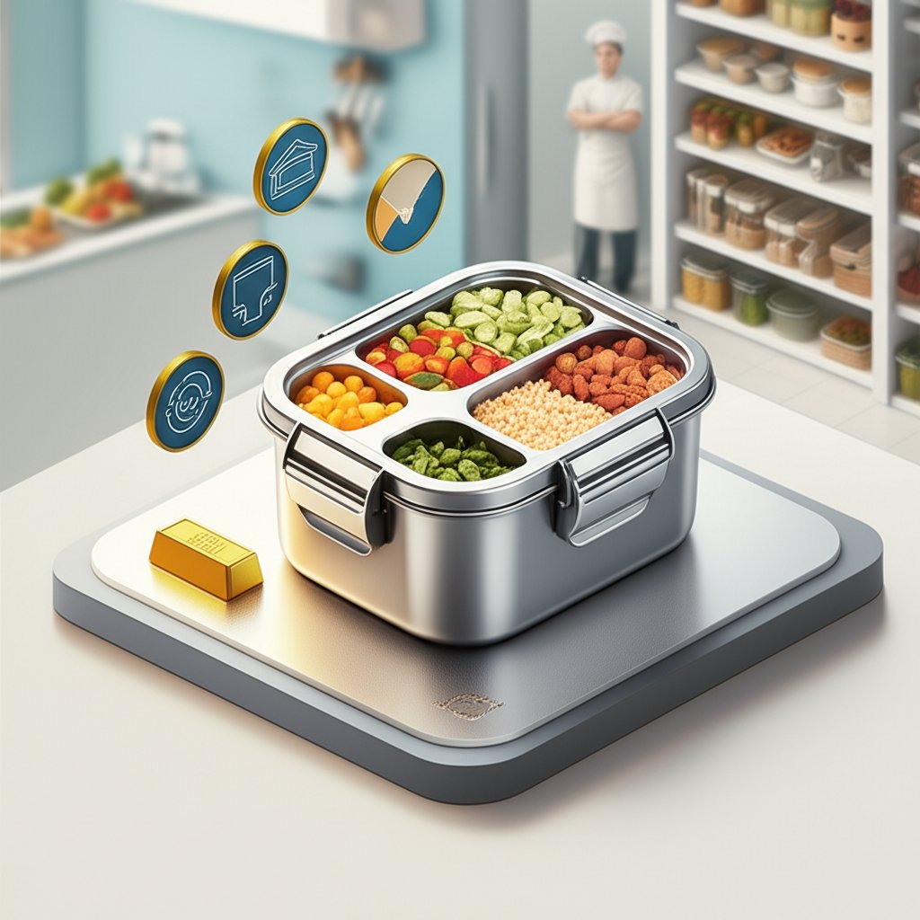 Steel: Gold standard for serious meal preppers. Durable, safe food storage.