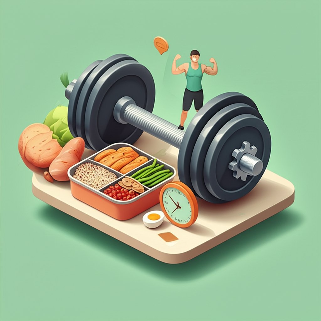 Midday meal: A game-changer for effective bulking and muscle gain strategy.