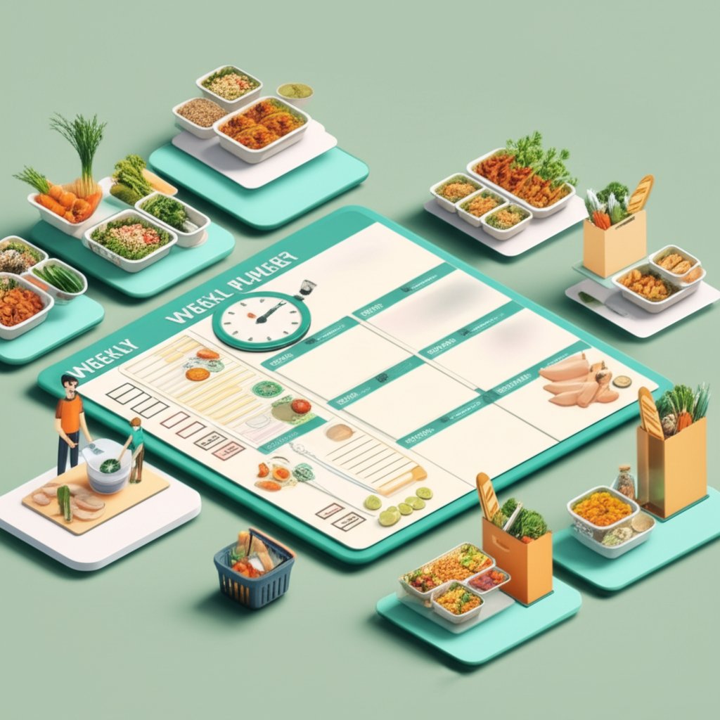 90-minute game plan for a week of easy meals.