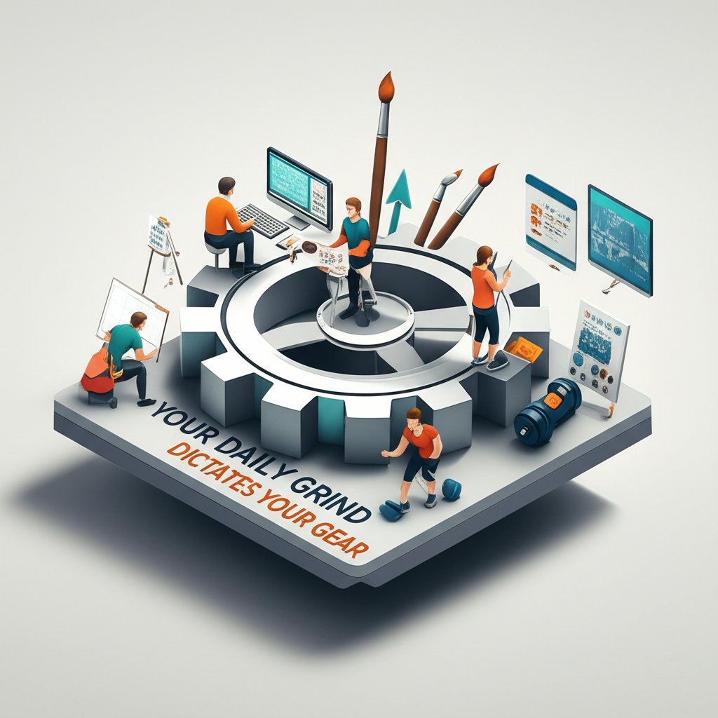 Your daily grind dictates selecting the perfect gear and essential tools.