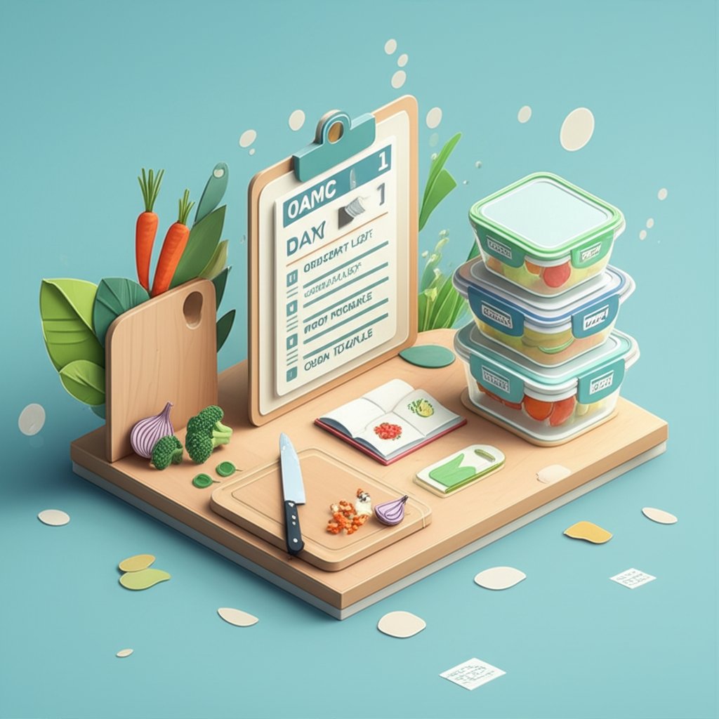 OAMC first day game plan: practical guide to efficient freezer meal prep.