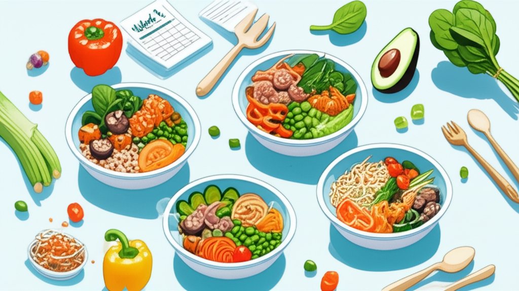 Three vibrant healthy lunch bowls for an easy first week.