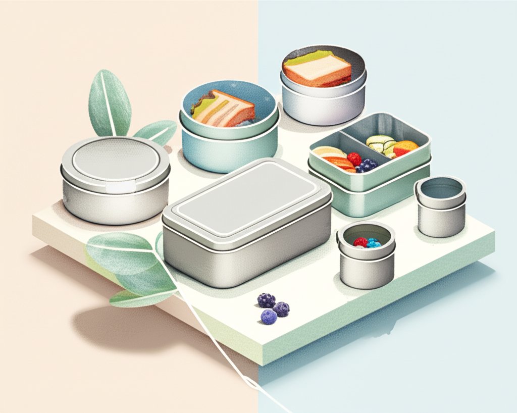 Essential guide for choosing durable metal Tupperware food containers.