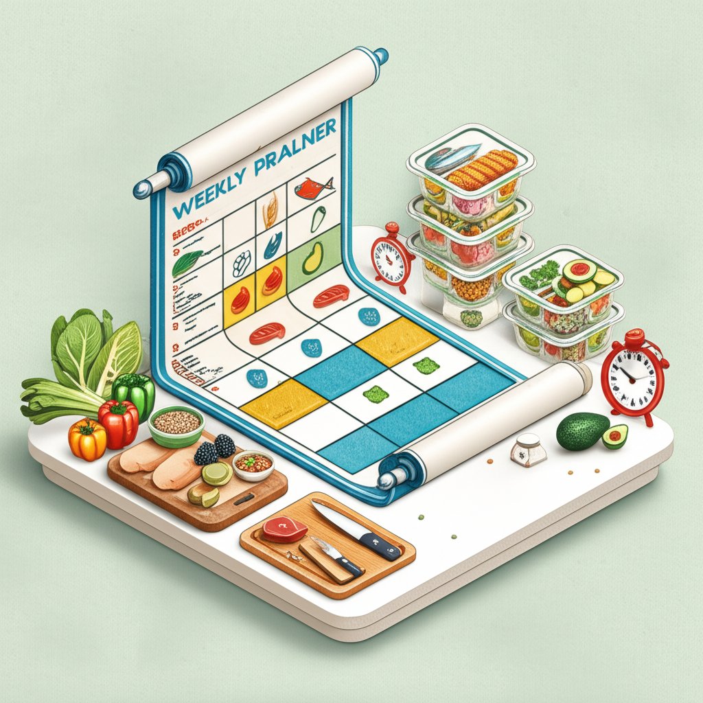 Weekly blueprint for macro-focused meal prep strategies and recipes.